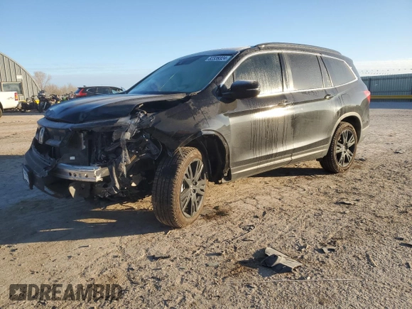 2021 Honda Pilot Special Edition with VIN 5FNYF6H25MB097665, listed as a Copart auction lot 82339324 with 64,509 mi miles and Salvage Title. Bid and sale history available at DreamBid. Image 1.