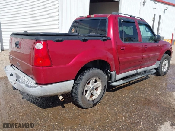 2005 Ford Explorer Sport Trac XLS with VIN 1FMZU67K75UA58849, listed as a IAAI auction lot 41896548 with 195,034 mi miles. Bid and sale history available at carsss.com. Image 4.