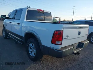 2013 Ram 1500 Outdoorsman with VIN 1C6RR7LT9DS626255, listed as a IAAI auction lot 41392530 with 165,295 mi miles. Bid and sale history available at carsss.com. Image 3.