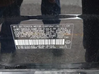 2010 Lexus LS 460 z VIN JTHCL5EF5A5005714, wystawiony jako IAAI lot #42616045 z przebiegiem 101 834 mil mil oraz . Historia ofert i sprzedaży dostępna na DreamBid. Obrazek 9.