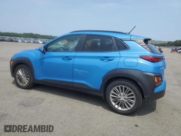 2020 Hyundai Kona SEL with VIN KM8K2CAA4LU569695, listed as a Copart auction lot 60736185 with 63,782 mi miles and Salvage title. Bid and sale history available at DreamBid. Image 2.
