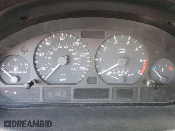 2001 BMW 3 Series 325Ci with VIN WBABS33471JY58139, listed as a Copart auction lot 83592394 with 0 mi miles and Salvage Title. Bid and sale history available at carsss.com. Image 9.