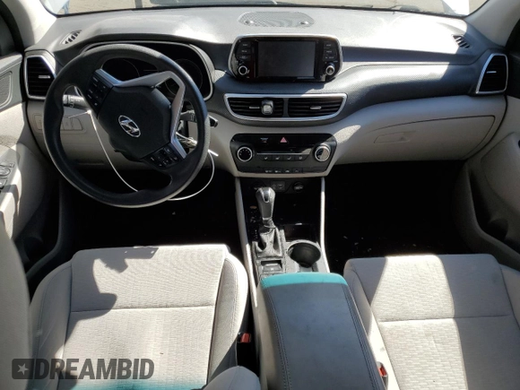 2019 Hyundai Tucson SE with VIN KM8J2CA47KU033909, listed as a Copart auction lot 50746805 with 55,797 mi miles and Salvage Title. Bid and sale history available at carsss.com. Image 8.