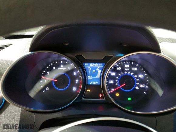 2016 Hyundai Veloster with VIN KMHTC6AD9GU264633, listed as a Copart auction lot 84188354 with 82,491 mi miles and Salvage Title. Bid and sale history available at carsss.com. Image 9.