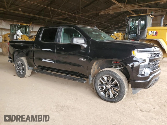 2024 Chevrolet Silverado 1500 RST with VIN 2GCPADED4R1128824, listed as a Copart auction lot 53145145 with 11,978 mi miles and Salvage Title. Bid and sale history available at carsss.com. Image 4.