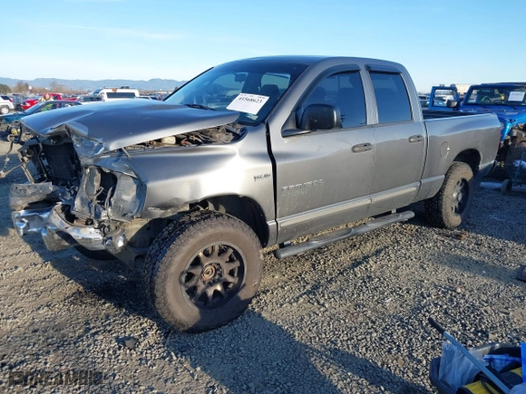 2006 Dodge Ram 1500 SLT with VIN 1D7HU18296S619055, listed as a IAAI auction lot 41568623 with 207,664 mi miles. Bid and sale history available at carsss.com. Image 17.