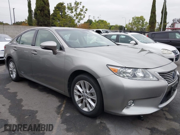 2015 Lexus ES 300h with VIN JTHBW1GG6F2093327, listed as a IAAI auction lot 42107023 with 102,502 mi miles and . Bid and sale history available at DreamBid. Image 1.