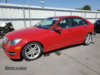 2012 Mercedes-Benz C 300 Sport with VIN WDDGF8BB0CA690265, listed as a Copart auction lot 71020524 with 102,201 mi miles and Salvage title. Bid and sale history available at DreamBid. Image 1.