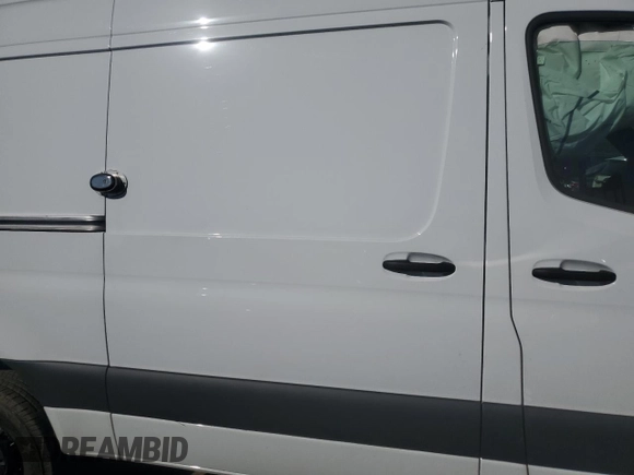 2023 Mercedes-Benz Sprinter Cargo with VIN W1Y4KBHY9PT145169, listed as a Copart auction lot 73496874 with 17,555 mi miles and Salvage Title. Bid and sale history available at carsss.com. Image 11.