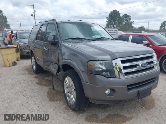 2012 Ford Expedition Limited with VIN 1FMJU1K53CEF41943, listed as a IAAI auction lot 41717417 with 148,514 mi miles and . Bid and sale history available at DreamBid. Image 1.