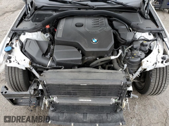 2019 BMW 3 Series 330i with VIN WBA5R1C54KAJ98875, listed as a Copart auction lot 50037465 with 32,170 mi miles and Salvage Title. Bid and sale history available at carsss.com. Image 11.