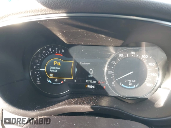 2019 Lincoln MKC Reserve with VIN 5LMTJ3DH1KUL01408, listed as a IAAI auction lot 41396256 with 75,769 mi miles. Bid and sale history available at carsss.com. Image 7.