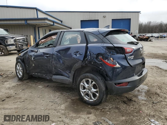 2019 Mazda CX-3 Sport with VIN JM1DKFB79K1421253, listed as a Copart auction lot 47992005 with 67,427 mi miles and Salvage Title. Bid and sale history available at DreamBid. Image 2.