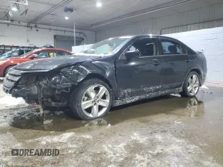 2011 Ford Fusion SPORT with VIN 3FAHP0DC8BR142690, listed as a Copart auction lot 45490075 with 127,122 mi miles and Salvage Title. Bid and sale history available at carsss.com. Image 1.