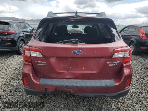 2016 Subaru Outback 2.5i Premium with VIN 4S4BSACC7G3253139, listed as a Copart auction lot 51494395 with 162,264 mi miles and Salvage Title. Bid and sale history available at carsss.com. Image 6.