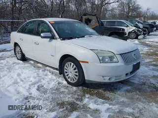 2008 Mercury Sable with VIN 1MEHM40W08G616060, listed as a IAAI auction lot 41579418 with 191,244 mi miles. Bid and sale history available at carsss.com. Image 1.