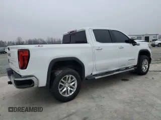 2022 GMC Sierra 1500 SLT with VIN 3GTU9DED8NG157157, listed as a Copart auction lot 48980055 with 94,065 mi miles and Salvage Title. Bid and sale history available at DreamBid. Image 3.