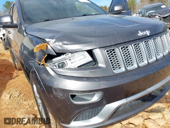 2015 Jeep Grand Cherokee Summit with VIN 1C4RJFJG8FC679185, listed as a IAAI auction lot 41653531 with 158,186 mi miles and . Bid and sale history available at DreamBid. Image 12.