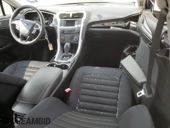 2015 Ford Fusion SE with VIN 1FA6P0H77F5130284, listed as a Copart auction lot 49231555 with 107,777 mi miles and Salvage Title. Bid and sale history available at DreamBid. Image 8.