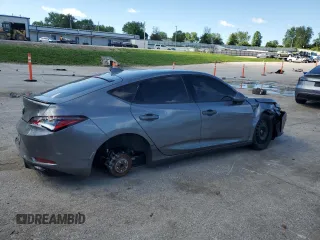 2024 Acura Integra Technology with VIN 19UDE4H63RA002868, listed as a Copart auction lot 57478175 with 41,770 mi miles and Salvage title. Bid and sale history available at DreamBid. Image 3.