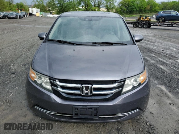 2016 Honda Odyssey EX-L with VIN 5FNRL5H67GB010699, listed as a Copart auction lot 56527245 with 69,235 mi miles and Clean Title. Bid and sale history available at DreamBid. Image 5.