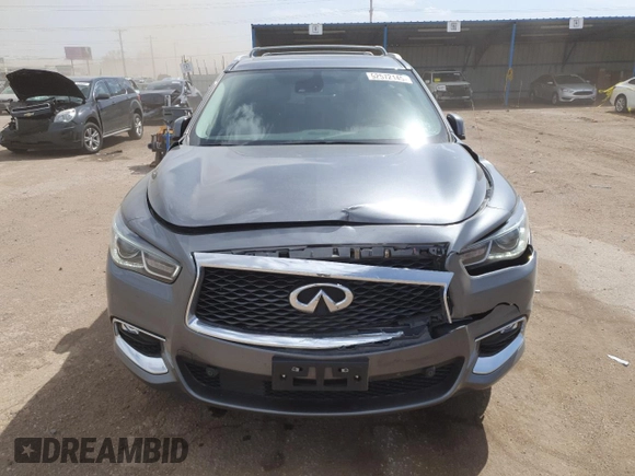 2018 Infiniti QX60 with VIN 5N1DL0MM7JC505146, listed as a Copart auction lot 52572145 with 75,057 mi miles and Salvage Title. Bid and sale history available at DreamBid. Image 5.