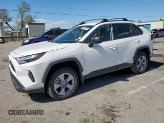 2023 Toyota RAV4 Hybrid LE with VIN 4T3LWRFVXPU105766, listed as a Copart auction lot 59696635 with 29,444 mi miles and Salvage title. Bid and sale history available at DreamBid. Image 1.