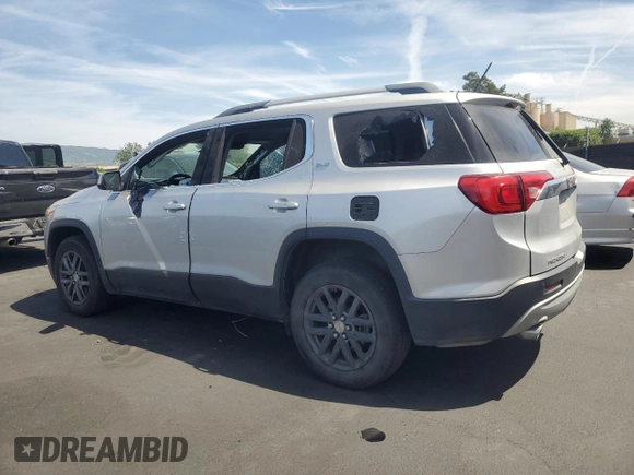 2018 GMC Acadia SLT with VIN 1GKKNMLS2JZ178203, listed as a Copart auction lot 54212175 with 76,873 mi miles and Salvage title. Bid and sale history available at DreamBid. Image 2.