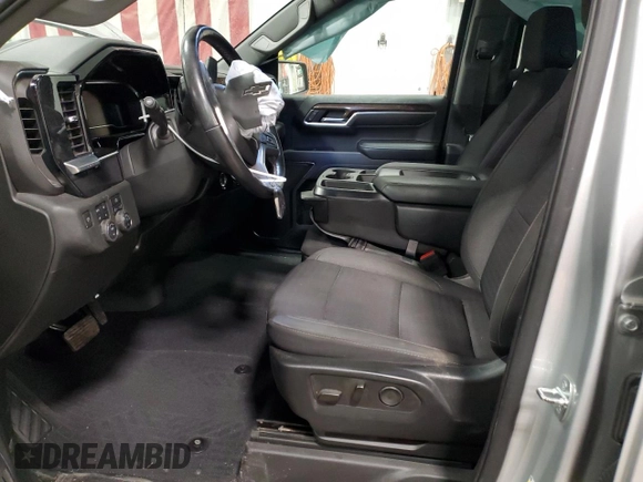 2022 Chevrolet Silverado 1500 RST with VIN 1GCUDEET0NZ504153, listed as a Copart auction lot 43828515 with 39,842 mi miles and Salvage Title. Bid and sale history available at DreamBid. Image 7.