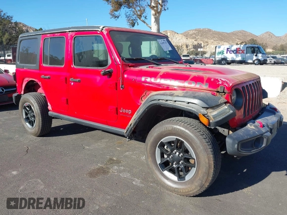 2018 Jeep Wrangler Unlimited Rubicon с VIN 1C4HJXFG0JW143820, выставлен на аукционе IAAI как лот 41405743 с пробегом 34 397 миль миль и . История ставок и продаж доступна на DreamBid. Изображение 1.