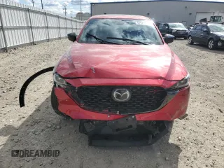 2022 Mazda CX-5 2.5 Turbo with VIN JM3KFBAY4N0547987, listed as a Copart auction lot 52541315 with 9,652 mi miles and Salvage Title. Bid and sale history available at carsss.com. Image 5.