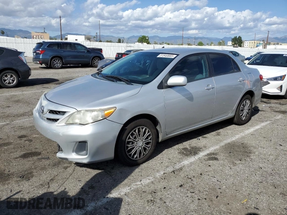 2011 Toyota Corolla L with VIN 2T1BU4EE2BC548986, listed as a Copart auction lot 51540885 with 154,823 mi miles and Clean Title. Bid and sale history available at carsss.com. Image 1.
