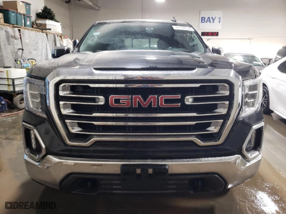 2019 GMC Sierra 1500 SLT with VIN 3GTU9DEL6KG281589, listed as a Copart auction lot 87168524 with 69,415 mi miles and Salvage Title. Bid and sale history available at carsss.com. Image 5.