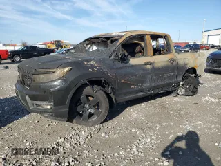 2024 Honda Ridgeline Black Edition with VIN 5FPYK3F84RB023458, listed as a Copart auction lot 50811185 with Not provided miles and Non repairable. Bid and sale history available at DreamBid. Image 1.