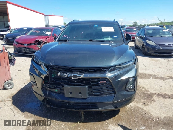 2019 Chevrolet Blazer RS with VIN 3GNKBJRS3KS623175, listed as a IAAI auction lot 42211655 with 85,266 mi miles and . Bid and sale history available at DreamBid. Image 6.