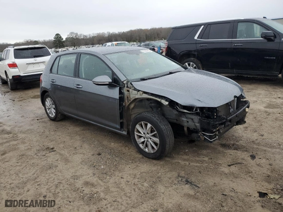 2018 Volkswagen Golf S with VIN 3VWG17AU8JM278257, listed as a Copart auction lot 71017972 with 54,038 mi miles. Bid and sale history available at carsss.com. Image 4.