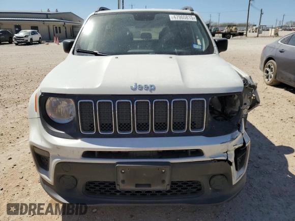 2020 Jeep Renegade Sport with VIN ZACNJAAB4LPK94958, listed as a Copart auction lot 47965815 with 73,934 mi miles and Salvage Title. Bid and sale history available at carsss.com. Image 5.