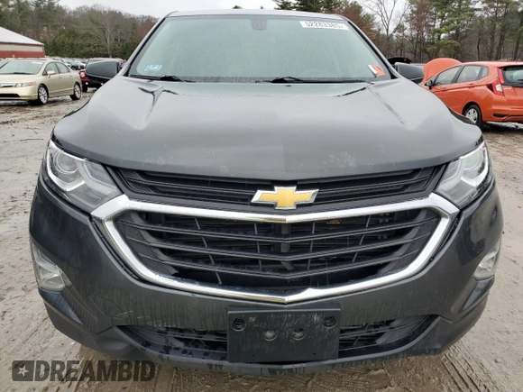 2018 Chevrolet Equinox LT with VIN 2GNAXSEV5J6317661, listed as a Copart auction lot 52283385 with 142,526 mi miles and Salvage Title. Bid and sale history available at carsss.com. Image 5.