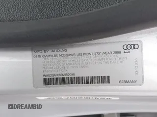 2015 Audi A7 3.0 Prestige with VIN WAU2GAFC5FN052096, listed as a Copart auction lot 53729684 with 69,199 mi miles. Bid and sale history available at carsss.com. Image 13.