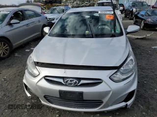 2013 Hyundai Accent GS with VIN KMHCT5AE9DU072126, listed as a Copart auction lot 86520734 with 0 mi miles and Salvage Title. Bid and sale history available at carsss.com. Image 5.