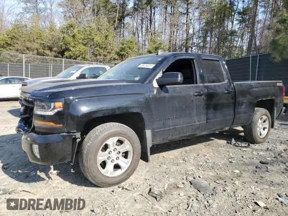 2016 Chevrolet Silverado 1500 LT with VIN 1GCVKREC6GZ162440, listed as a Copart auction lot 48625025 with 117,516 mi miles and Salvage Title. Bid and sale history available at DreamBid. Image 1.