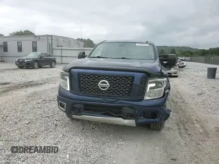 2017 Nissan Titan Pro-4X with VIN 1N6AA1E53HN570548, listed as a Copart auction lot 71663224 with 128,024 mi miles and Salvage title. Bid and sale history available at DreamBid. Image 11.