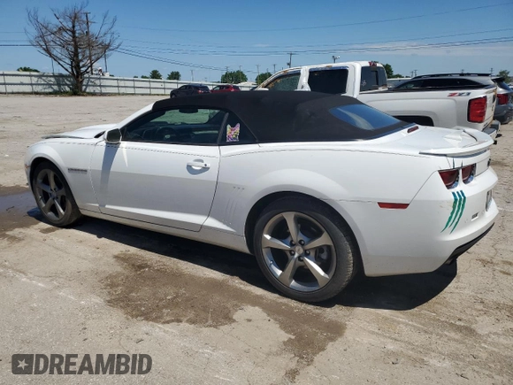 2013 Chevrolet Camaro LT with VIN 2G1FC3D39D9237730, listed as a Copart auction lot 58096214 with 86,261 mi miles and Non repairable. Bid and sale history available at DreamBid. Image 2.
