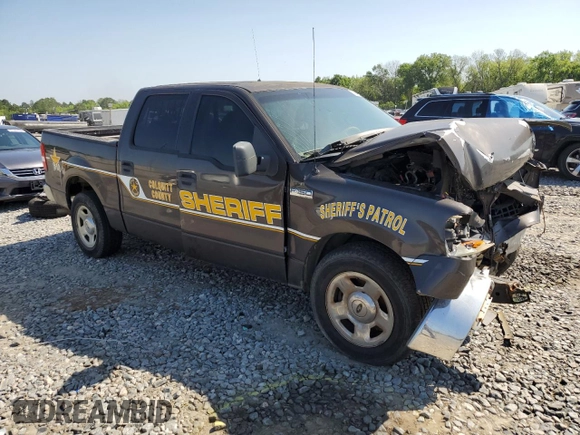 2006 Ford F-150 XLT with VIN 1FTRW12W26KC82958, listed as a Copart auction lot 50291665 with 0 mi miles and Salvage Title. Bid and sale history available at carsss.com. Image 4.