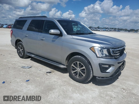 2020 Ford Expedition Max XLT with VIN 1FMJK1HT9LEA12170, listed as a Copart auction lot 46994945 with 116,213 mi miles and Salvage Title. Bid and sale history available at DreamBid. Image 4.