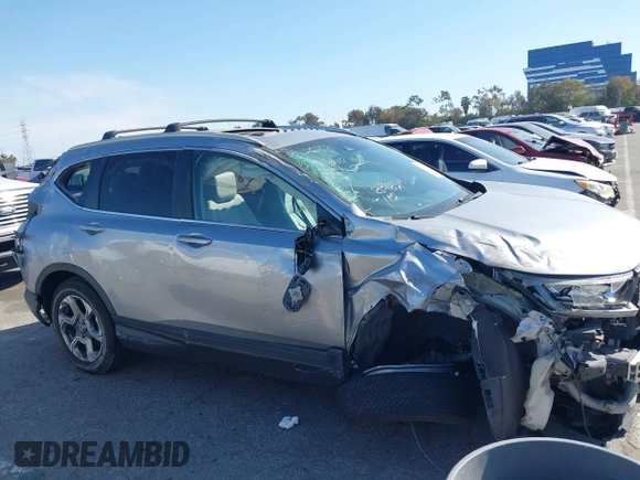 2017 Honda CR-V EX-L with VIN 7FARW1H87HE011276, listed as a IAAI auction lot 41692286 with 91,850 mi miles. Bid and sale history available at carsss.com. Image 18.