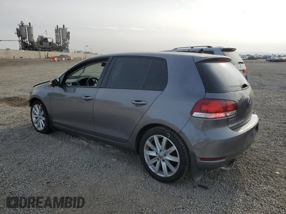 2011 Volkswagen Golf TDI with VIN WVWDM7AJ7BW072903, listed as a Copart auction lot 87343824 with 184,360 mi miles and Salvage title. Bid and sale history available at DreamBid. Image 2.