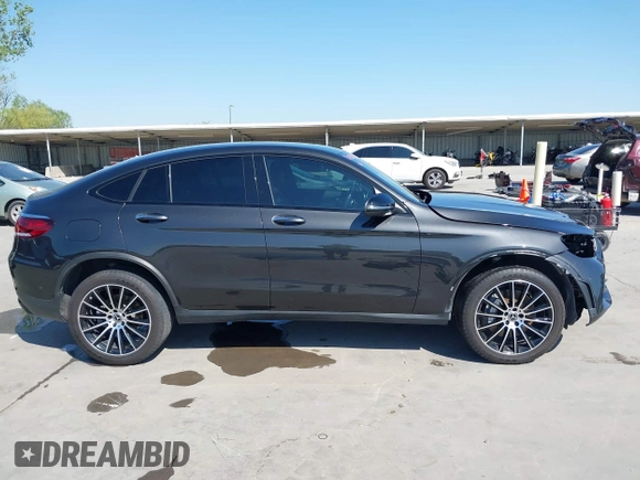 2022 Mercedes-Benz GLC with VIN W1N0J8EB8NG065353, listed as a IAAI auction lot 42033265 with 25,846 mi miles. Bid and sale history available at carsss.com. Image 14.