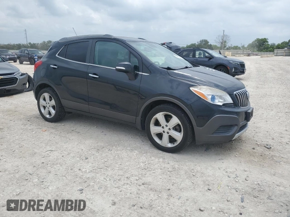2016 Buick Encore with VIN KL4CJASB5GB739355, listed as a Copart auction lot 54772545 with 87,250 mi miles and Clean Title. Bid and sale history available at DreamBid. Image 4.