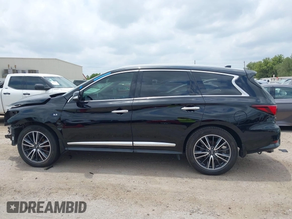 2020 Infiniti QX60 Pure with VIN 5N1DL0MM3LC524411, listed as a IAAI auction lot 42292734 with 51,221 mi miles and . Bid and sale history available at DreamBid. Image 15.